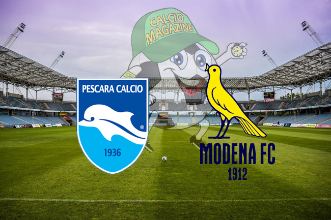 Pescara Modena cronaca diretta live risultato in tempo reale