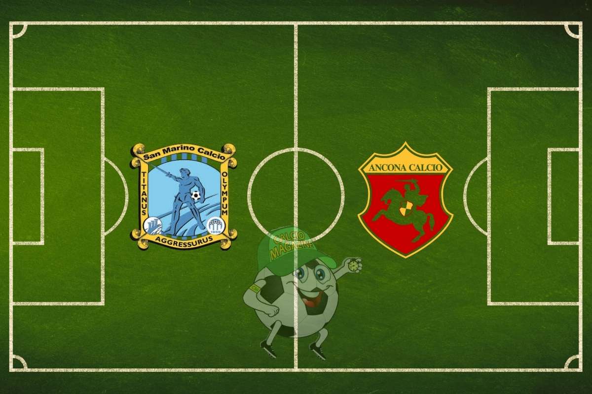 San Marino Calcio Ancona cronaca diretta live risultato in tempo reale