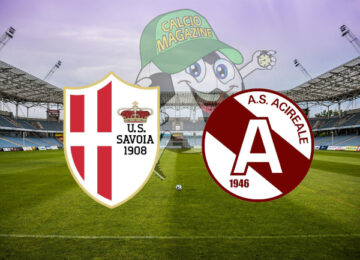 Savoia Acireale cronaca diretta live risultato in tempo reale