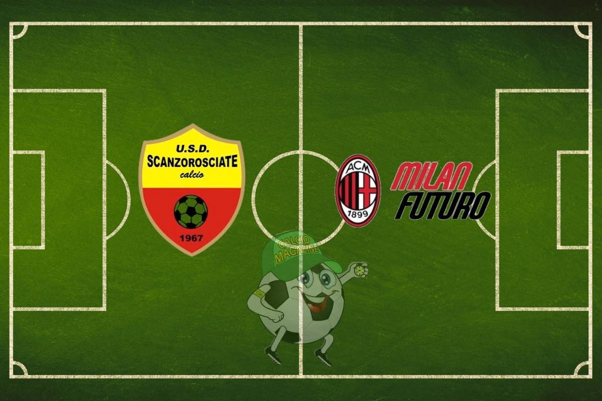 Scanzorosciate Milan Futuro cronaca diretta live risultato in tempo reale