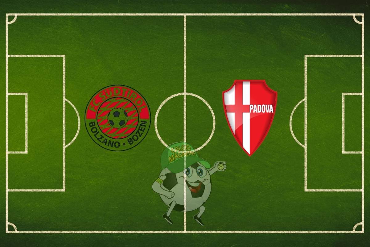 Sudtirol Padova cronaca diretta live risultato in tempo reale