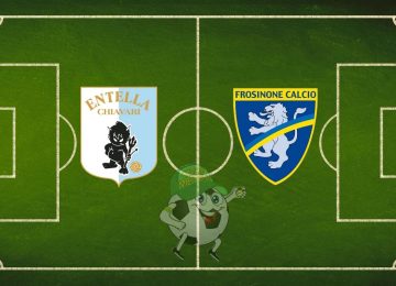 Virtus Entella Frosinone cronaca diretta live risultato in tempo reale