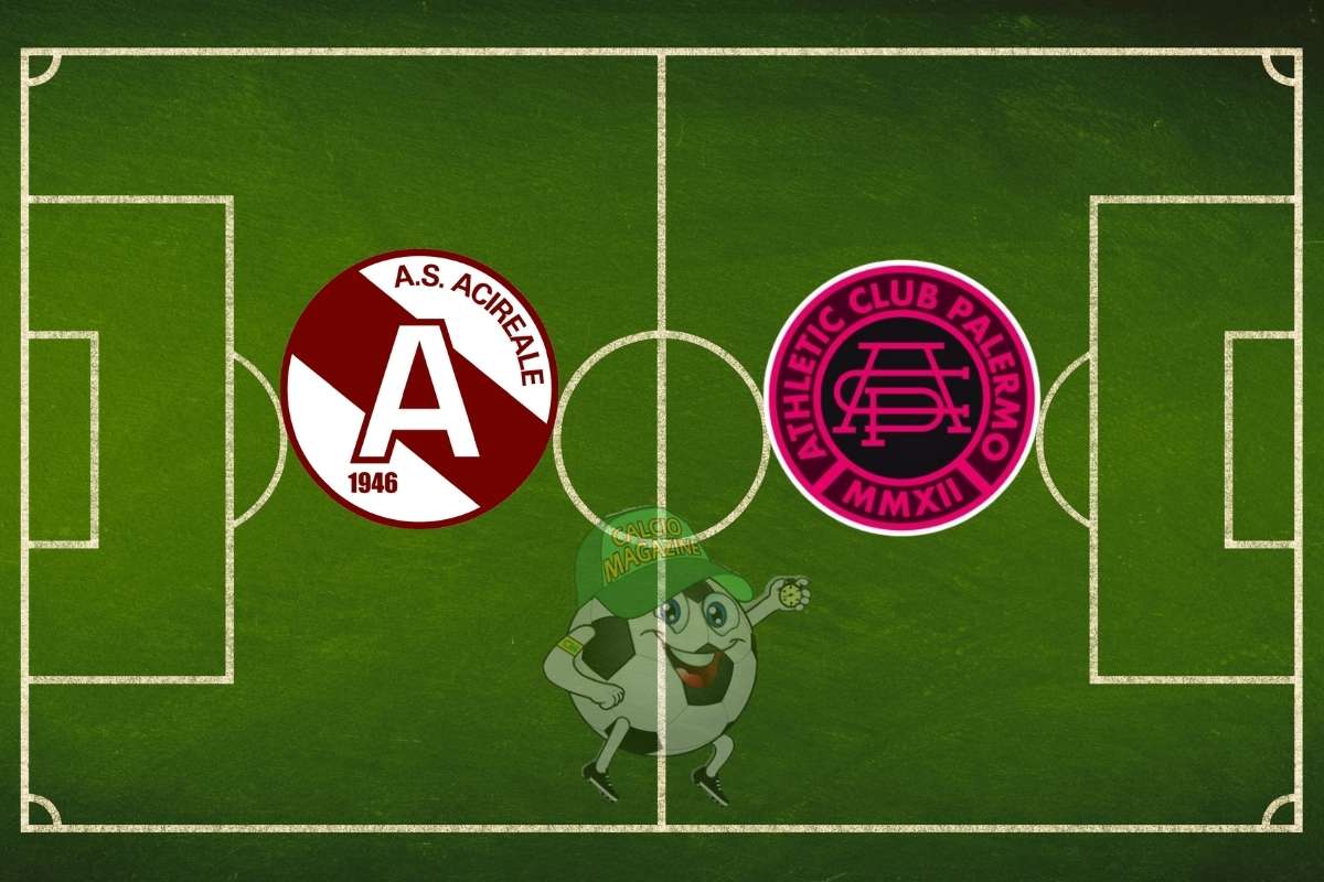Acireale Athletic Palermo cronaca diretta live risultato in tempo reale