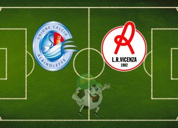 AlbinoLeffe Vicenza cronaca diretta live risultato in tempo reale