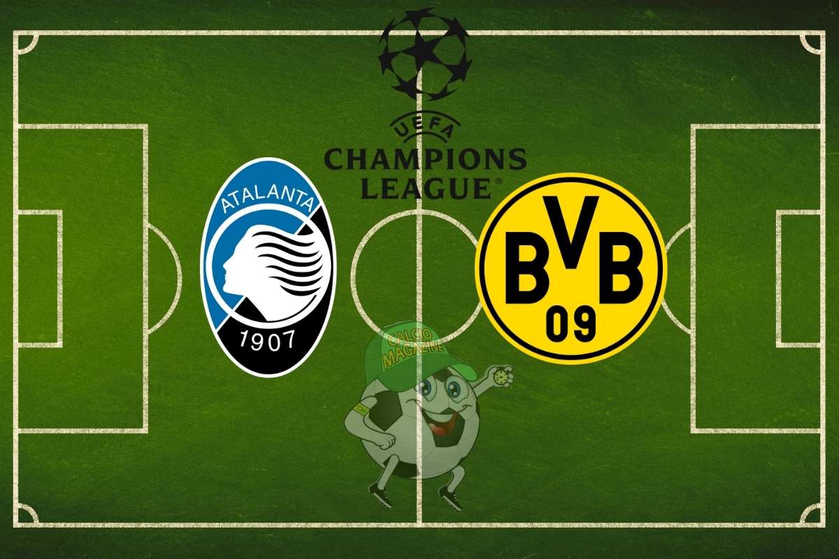 Atalanta Borussia Dortmund cronaca diretta live risultato in tempo reale