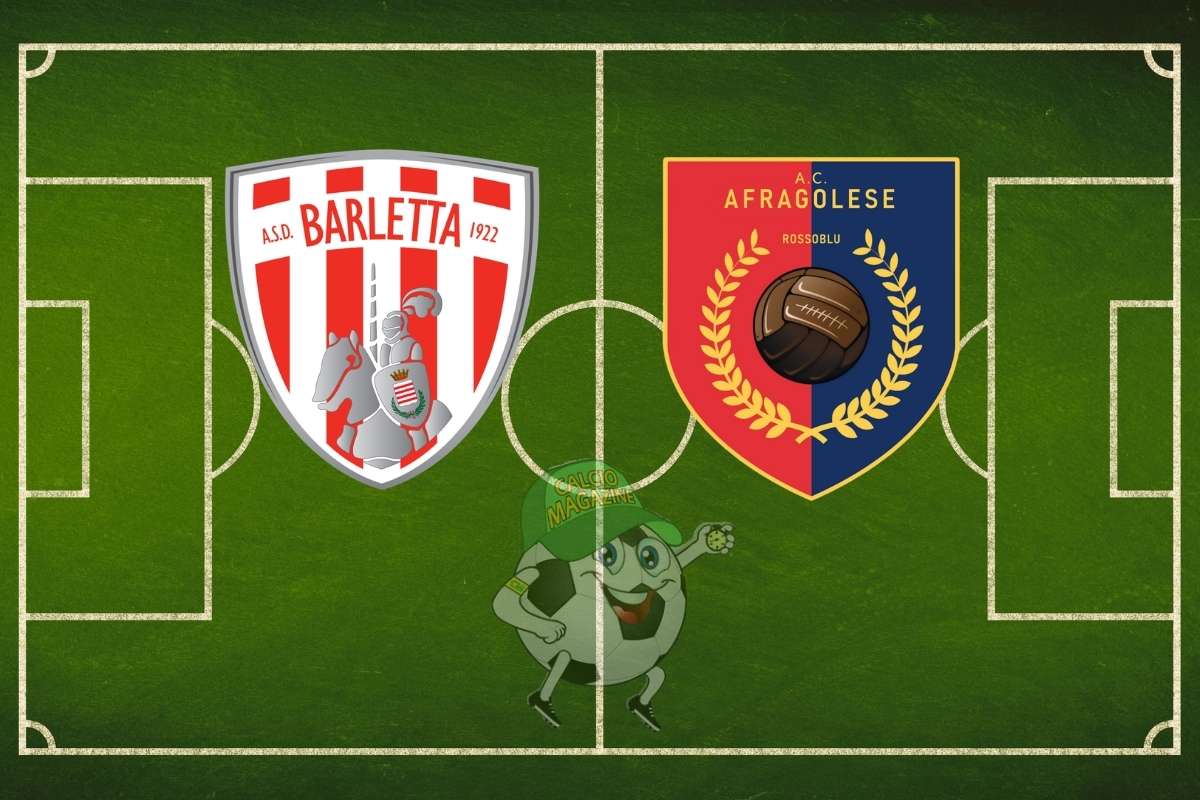 Barletta Afragolese cronaca diretta live risultato in tempo reale