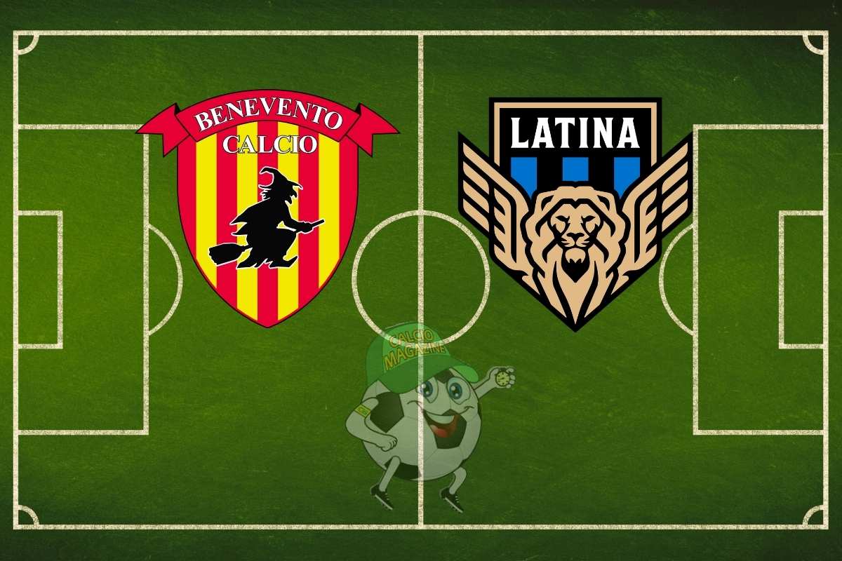 Benevento Latina cronaca diretta live risultato in tempo reale