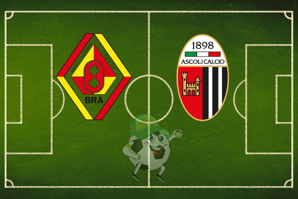 Bra Ascoli cronaca diretta live risultato in tempo reale