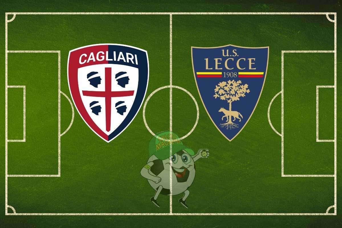 Cagliari Lecce cronaca diretta live risultato in tempo reale