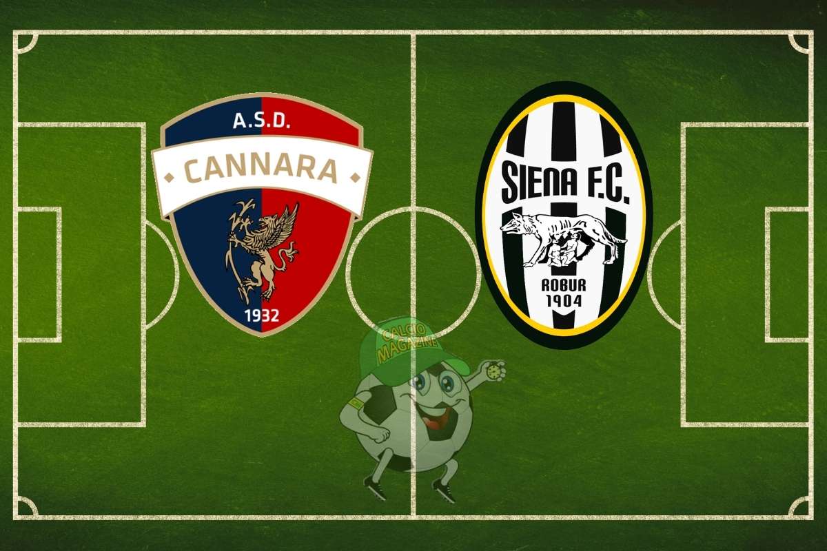 Cannara Siena cronaca diretta live risultato in tempo reale