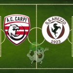 Carpi Arezzo cronaca diretta live risultato in tempo reale