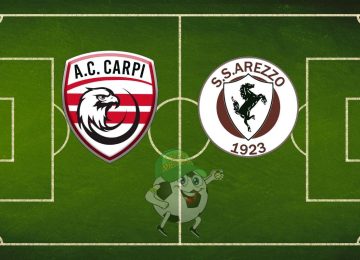 Carpi Arezzo cronaca diretta live risultato in tempo reale