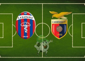 Casarano Casertana cronaca diretta live risultato in tempo reale