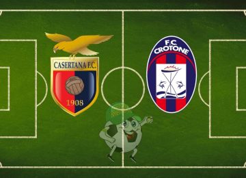 Casertana Crotone cronaca diretta live risultato in tempo reale