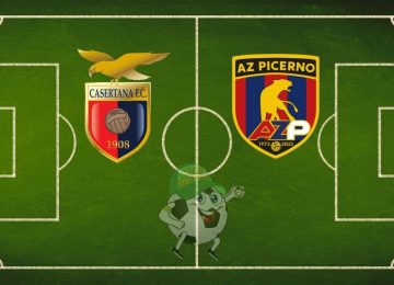 Casertana Picerno cronaca diretta live risultato in tempo reale