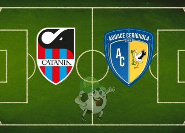 Catania Audace Cerignola cronaca diretta live risultato in tempo reale