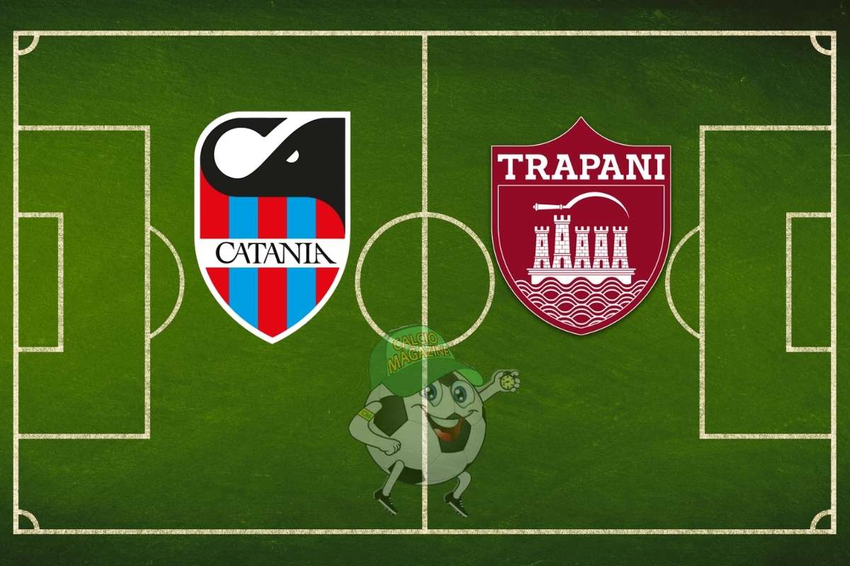 Catania Trapani cronaca diretta live risultato in tempo reale