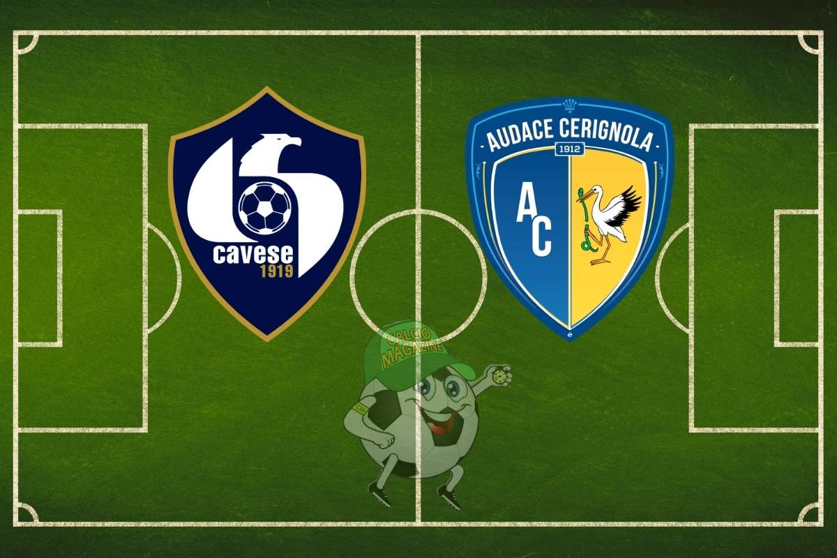 Cavese Audace Cerignola cronaca diretta live risultato in tempo reale