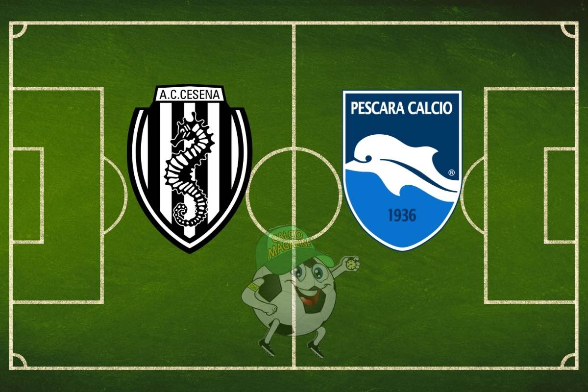 Cesena Pescara cronaca diretta live risultato in tempo reale