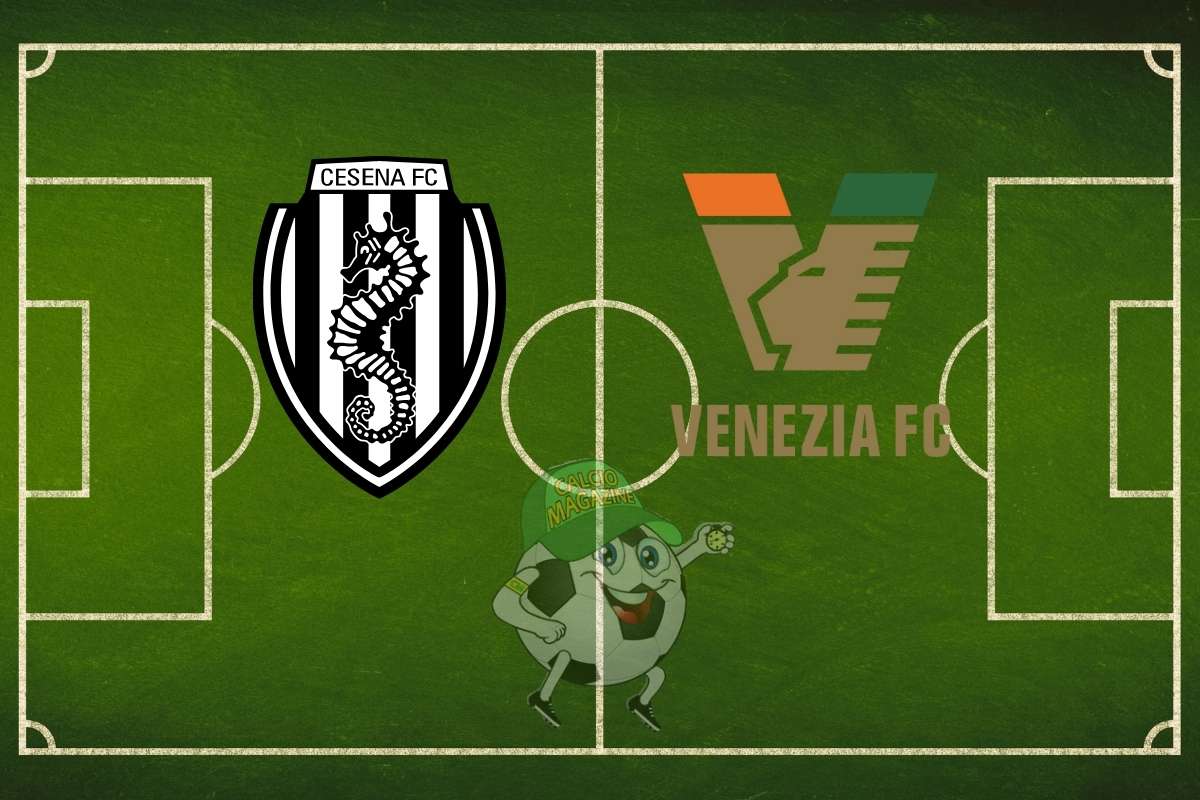 Cesena Venezia cronaca diretta live risultato in tempo reale