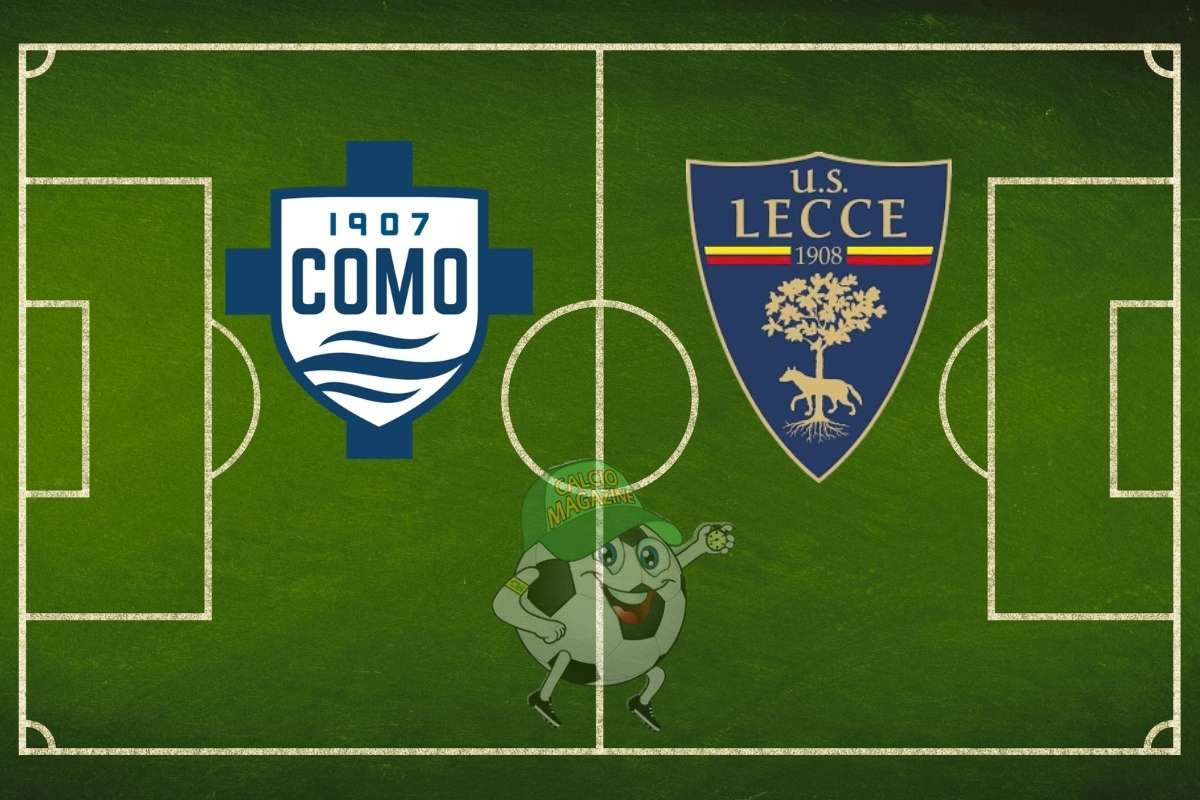 Como Lecce cronaca diretta live risultato in tempo reale