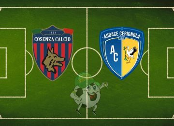 Cosenza Audace Cerignola cronaca diretta live risultato in tempo reale