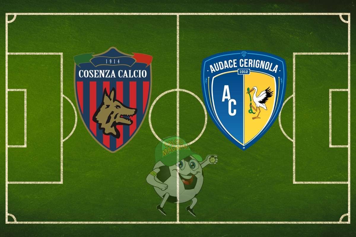 Cosenza Audace Cerignola cronaca diretta live risultato in tempo reale