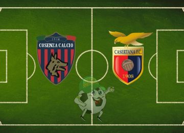 Cosenza Casertana cronaca diretta live risultato in tempo reale