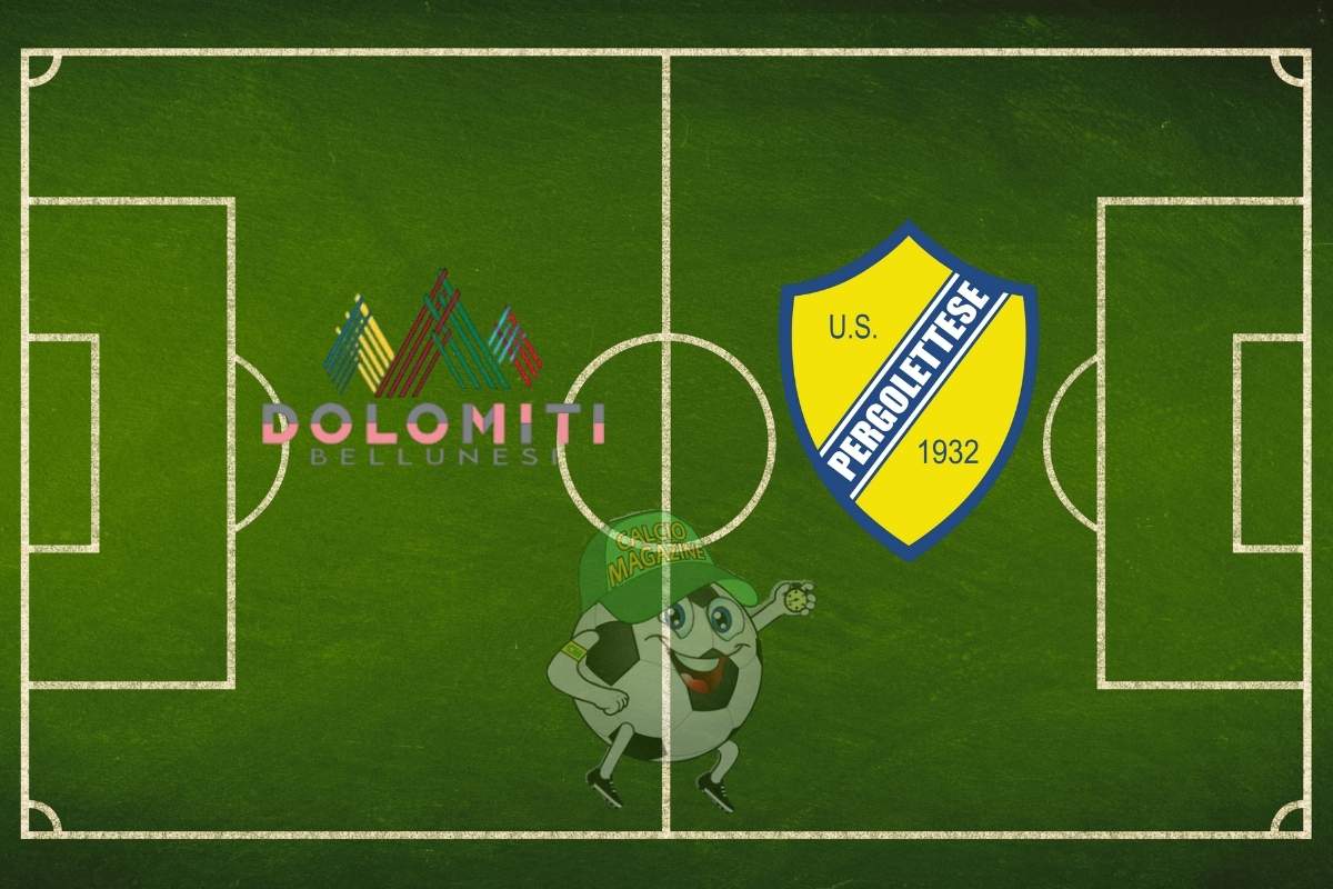 Dolomiti Bellunesi Pergolettese cronaca diretta live risultato in tempo reale