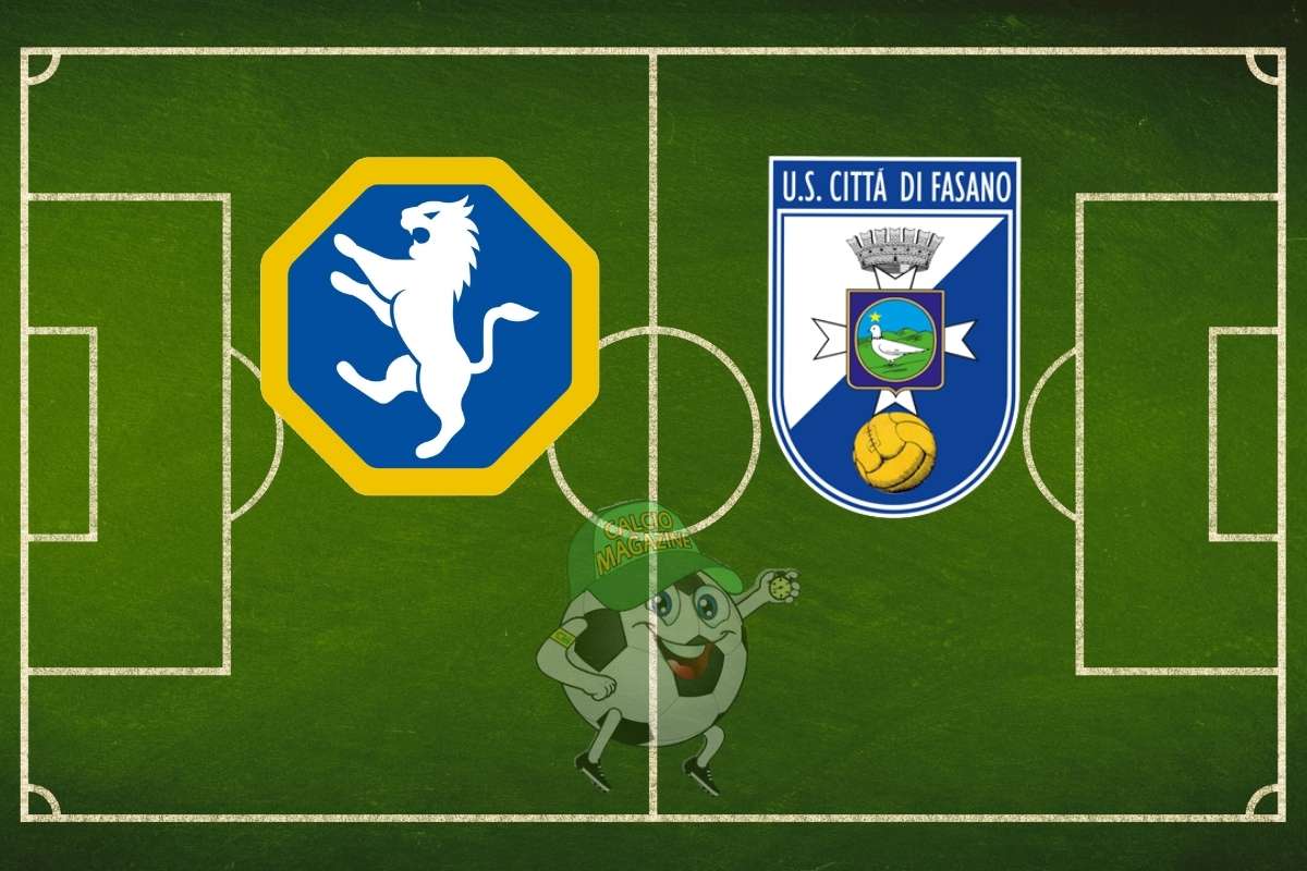 Fidelis Andria Città di Fasano cronaca diretta live risultato in tempo reale