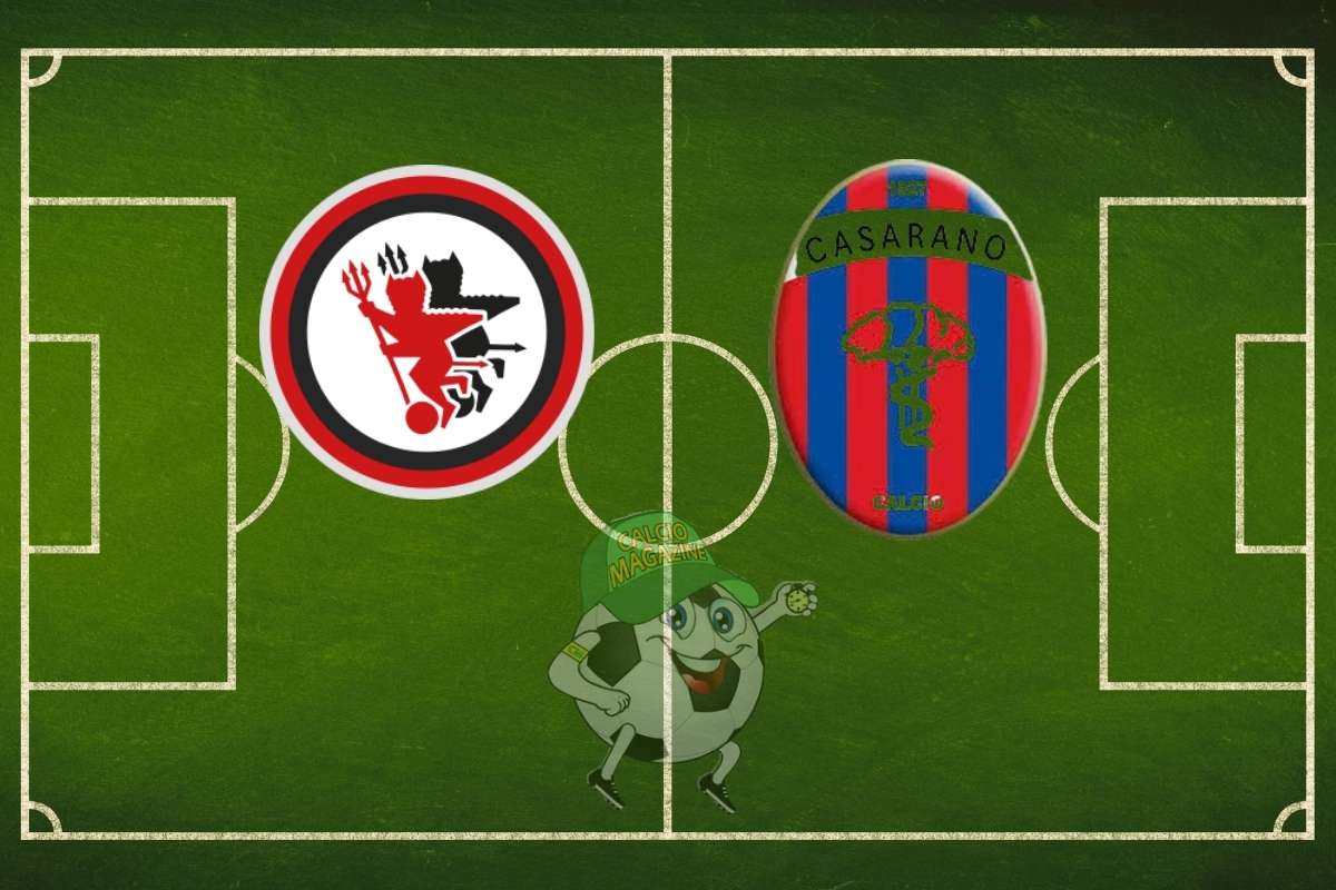 Foggia Casarano cronaca diretta live risultato in tempo reale