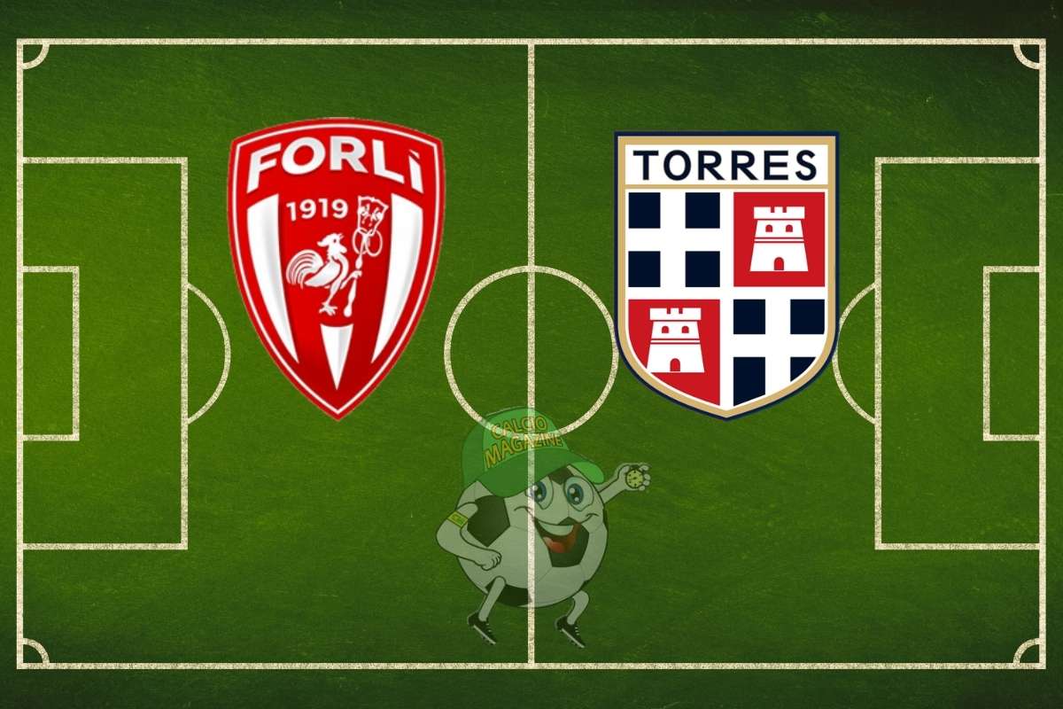 Forlì Torres cronaca diretta live risultato in tempo reale