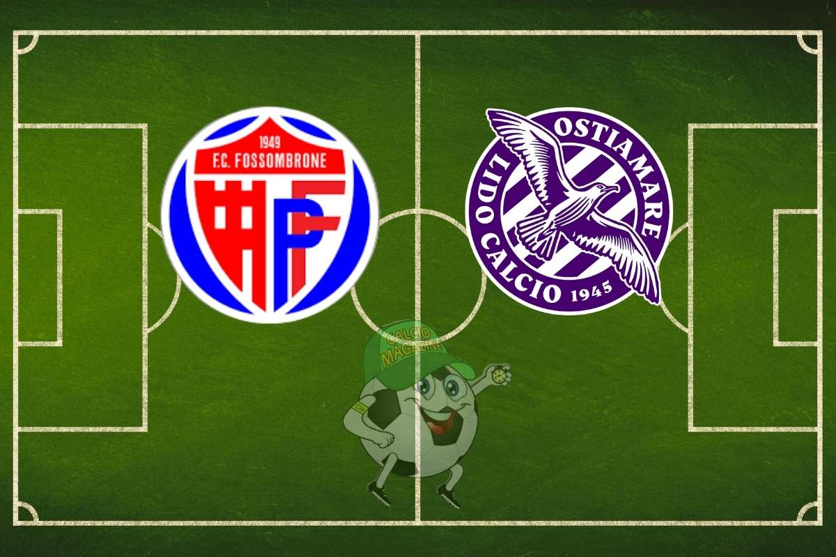 Fossombrone Ostiamare cronaca diretta live risultato in tempo reale