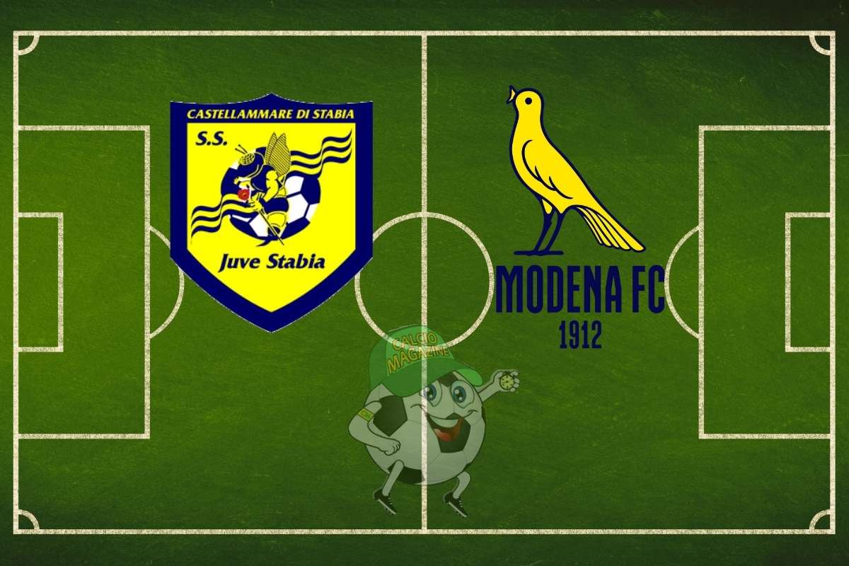 Juve Stabia Modena cronaca diretta live risultato in tempo reale