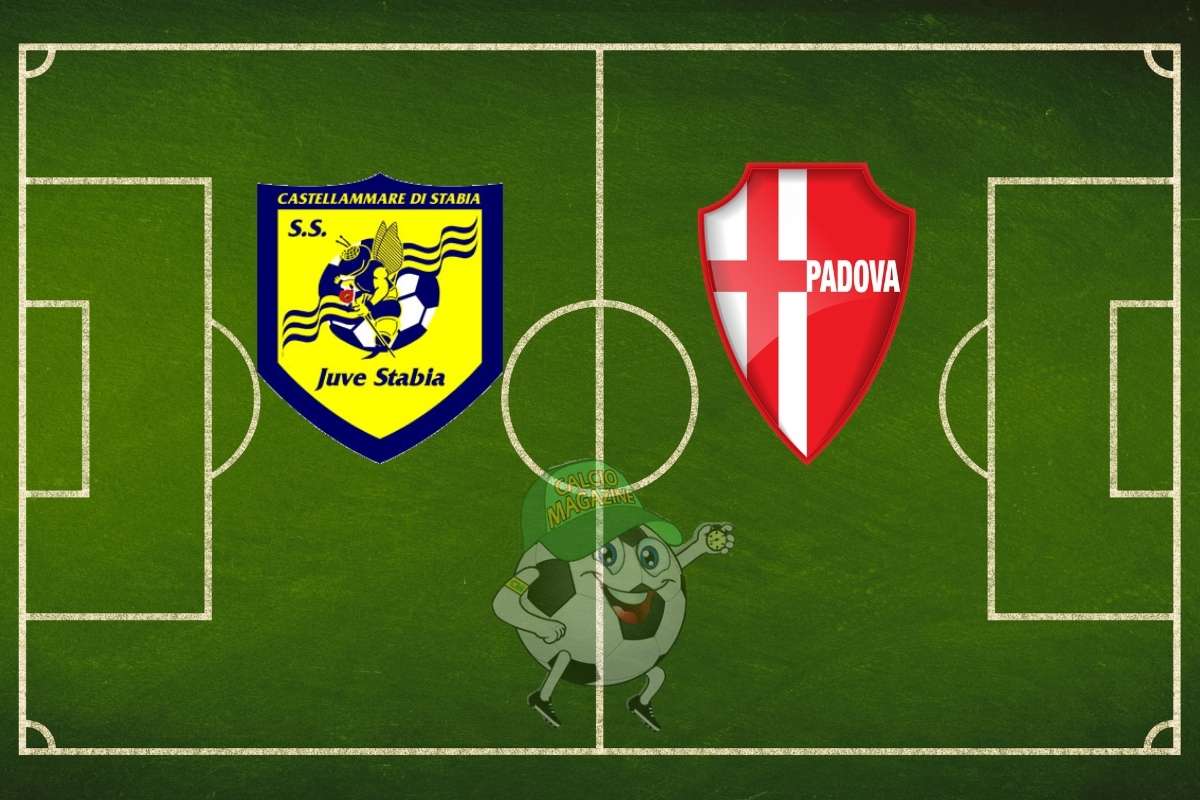 Juve Stabia Padova cronaca diretta live risultato in tempo reale