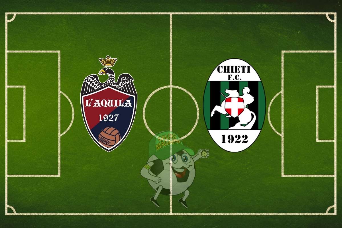 L'Aquila Chieti cronaca diretta live risultato in tempo reale