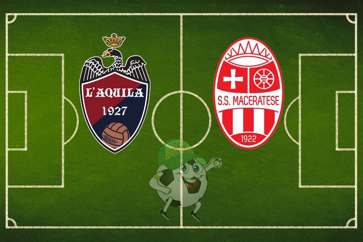 L'Aquila Maceratese cronaca diretta live risultato in tempo reale