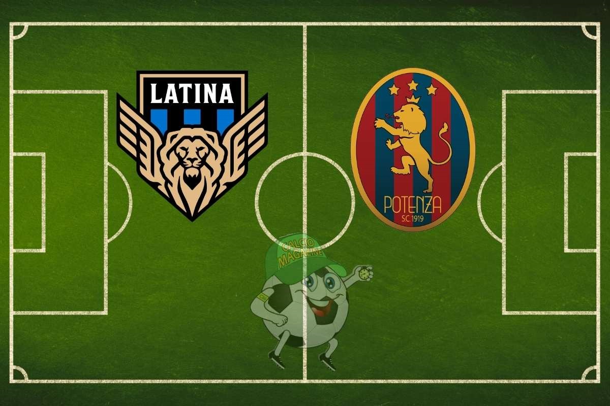 Latina Potenza cronaca diretta live risultato in tempo reale