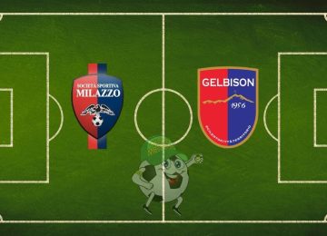 Milazzo Gelbison cronaca diretta live risultato in tempo reale