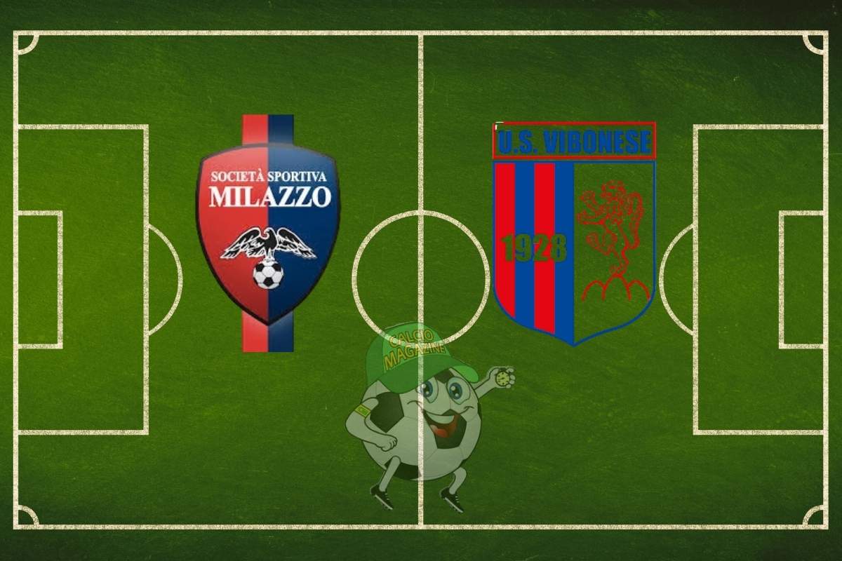 Milazzo Vibonese cronaca diretta live risultato in tempo reale