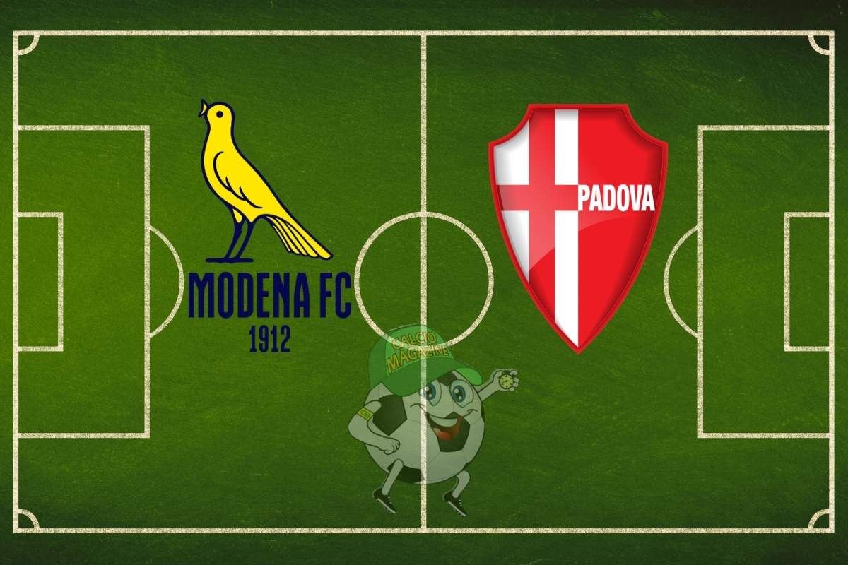 Modena Padova cronaca diretta live risultato in tempo reale