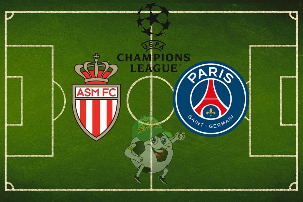 Monaco PSG cronaca diretta live risultato in tempo reale