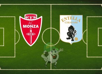 Monza Virtus Entella cronaca diretta live risultato in tempo reale