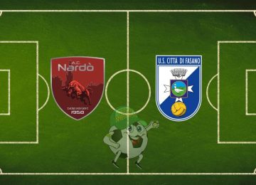 Nardò Città di Fasano cronaca diretta live risultato in tempo reale