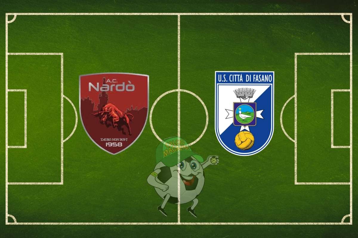 Nardò Città di Fasano cronaca diretta live risultato in tempo reale