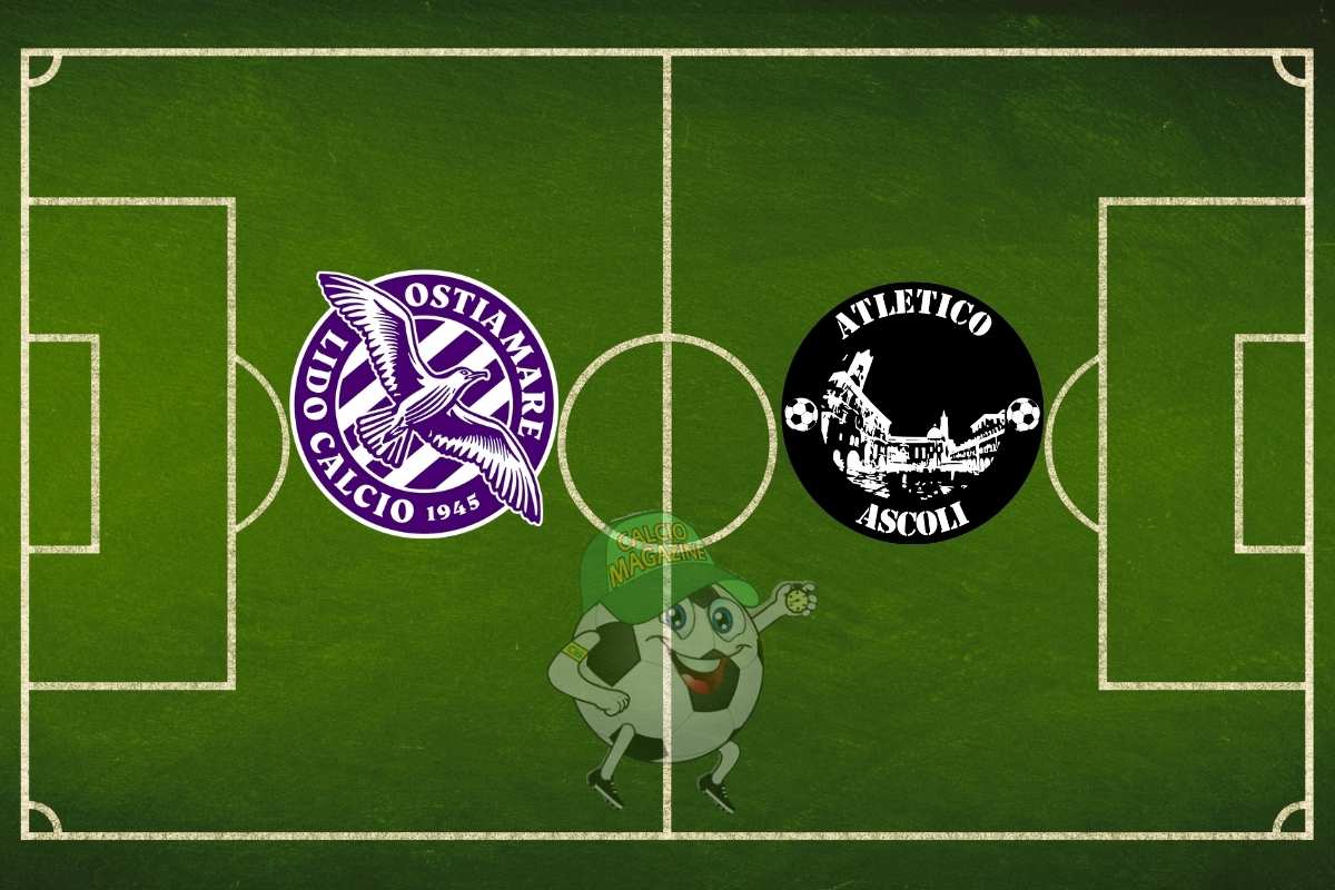 Ostiamare Atletico Ascoli cronaca diretta live risultato in tempo reale