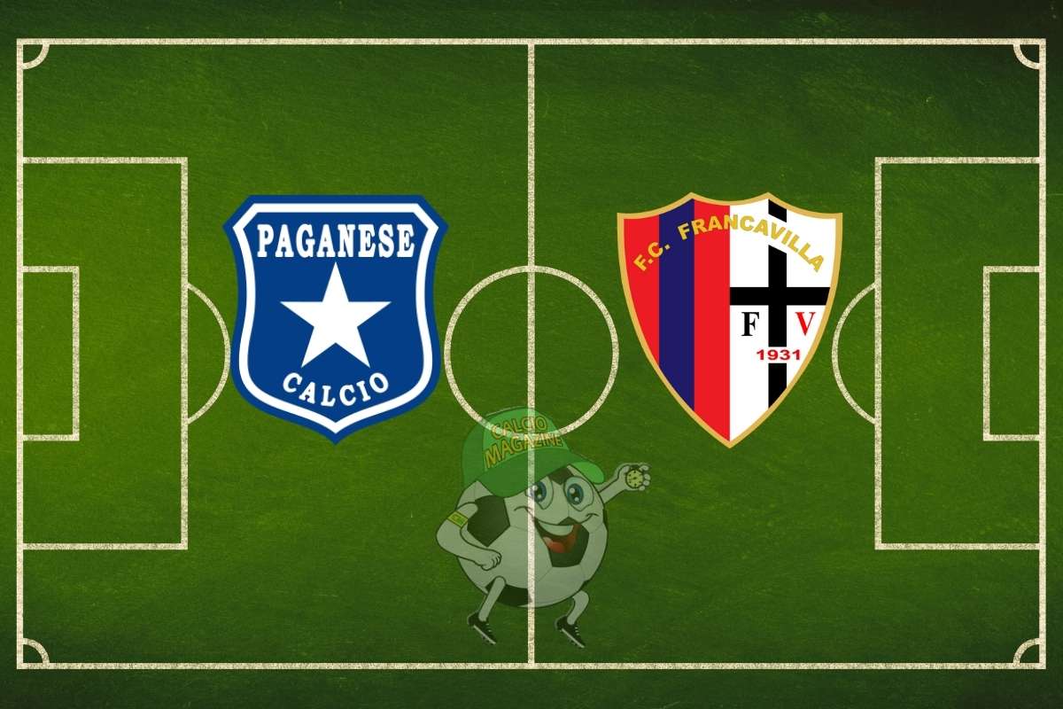 Paganese Francavilla cronaca diretta live risultato in tempo reale