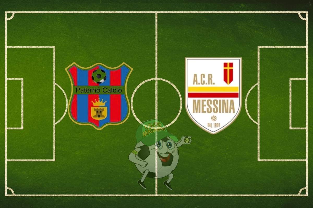 Paternò Messina cronaca diretta live risultato in tempo reale