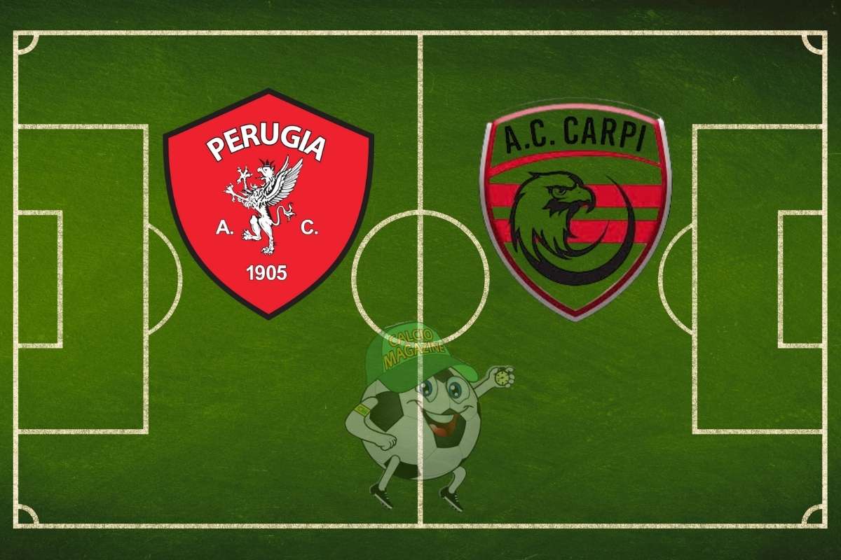 Perugia Carpi cronaca diretta live risultato in tempo reale