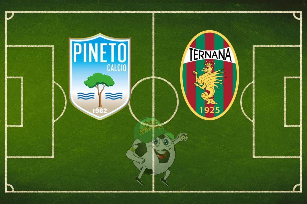 Pineto Ternana cronaca diretta live risultato in tempo reale